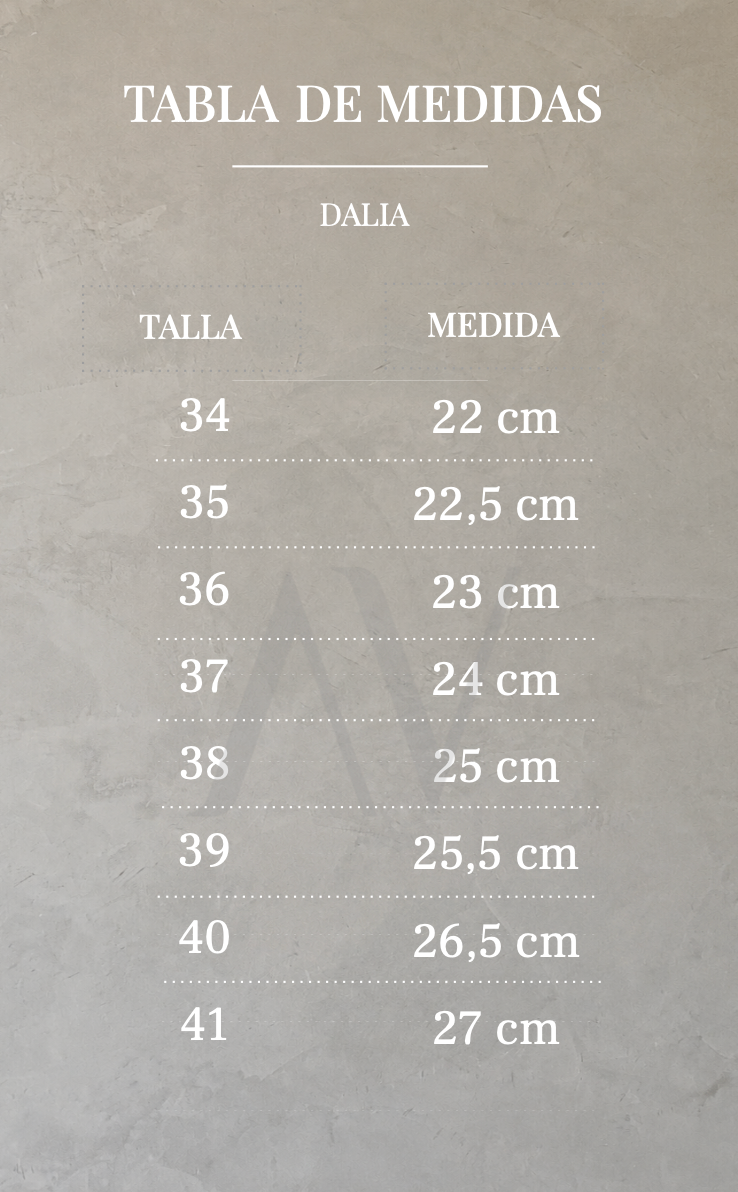 Guía de Tallas